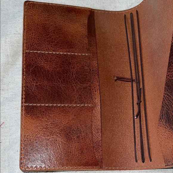 Chic Sparrow Deluxe Maverick Golden Brown Wide Planner Never Used 2019 - Picture 6 of 11